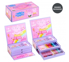 Peppa Pig 52pc Colouring Case "Tool Box"