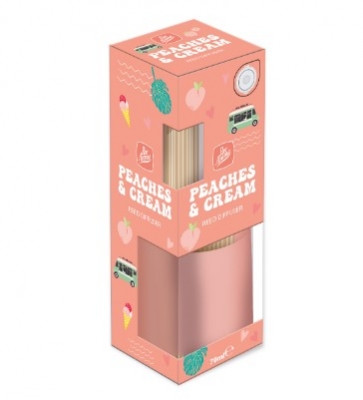 70ml Box Reed Diffuser - Peaches & Cream