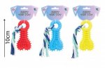 Pets Small Dog & Puppy Rubber Rope Toy 3 Colours