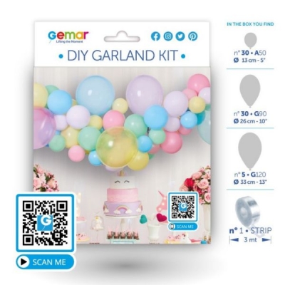 Gemar DIY Garland Kit Macaron