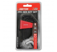 Dekton 7 Pack Black Hex Key Set