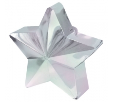 Iridescent Star Balloon Weights 150g / 5oz