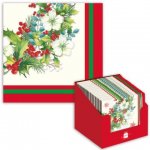 Christmas Xmas Party Napkins Traditional 20 Pack