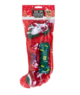 Christmas Dog Toy Stocking