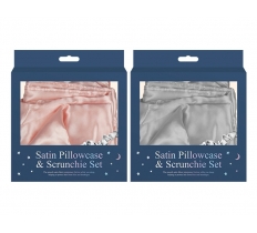 Satin Pillowcase & Scunchie Set