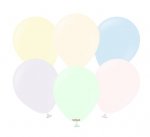 Kalisan 5" Macaron Pale Assorted Latex Balloon 100Pack