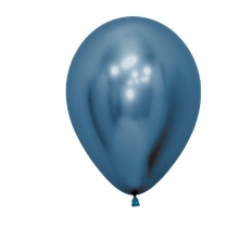 Sempertex 5" Reflex Blue Latex Balloons 50 Pack