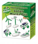 Solar Powered 6-in-1 Robot Kit 21x18cm