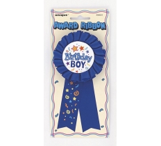 Birthday Boy Ribbon Award Badge