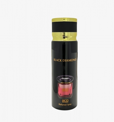 Aco Black Diamond( x 12 pack ) 200ml Dubai Perfume Deodorant