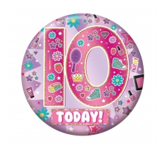 Badges 5.5cm - Age 10 Female