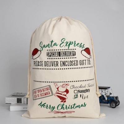 Santa Express Special Delivery Santa Sack 70cm X 50cm