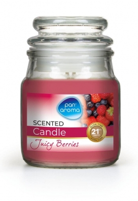 Small Jar Candle With Lid Juicy Berries