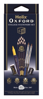 Helix Oxford College Stationery Set