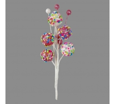 Pink Candy Ball Pick 20cm