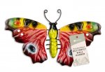 Painted Metal Butterfly Wall Hanger