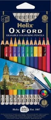 Erasable Colouring Pencil X 12 Hanging Box