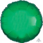 Foil 18" Round Green Balloon