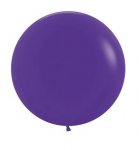 Fashion Colour Violet 24" Latex Balloons 60cm 3 Pack