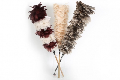 Natural Duster Bamboo Handle ( Assorted Colours )