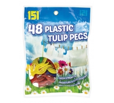 Plastic Tulip Pegs 40 Pack