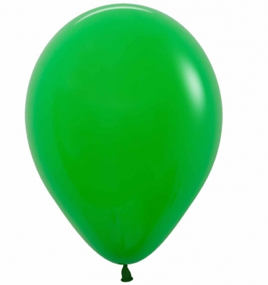 Sempertex Solid Shamrock Green 5" Latex Balloons 100 Pack "