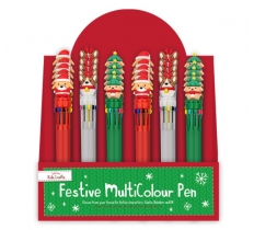 Christmas Festive Multi-Colour Pen