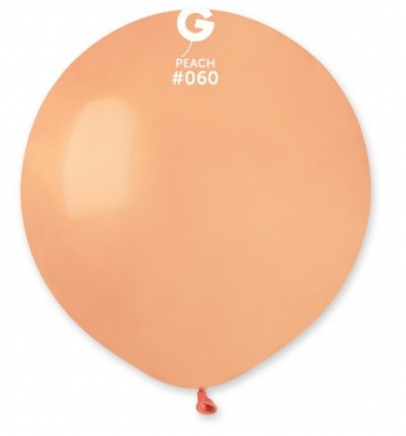 Gemar 19" Pack Of 25 Latex Balloons Peach #060