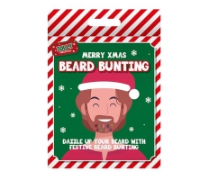 Merry Christmas Beard Bunting