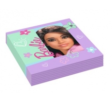 Barbie Sweet Life Luncheon Napkins 33cm 12 Pack