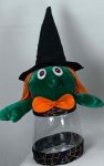 Witch Halloween 13" Candy Jar