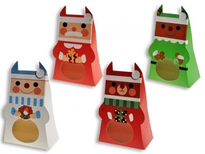 Christmas Treat Box ( 10.3X5.5X16.5cm )