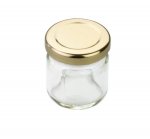 Tala Breakfast Mini Jar Gold Screw Lid