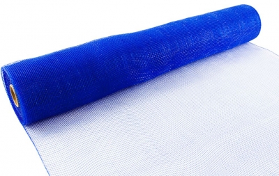 Eleganza Deco Mesh 53cm X 9.1M ( 10Yds ) Royal Blue