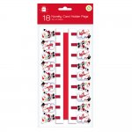 Card Peg Holders Novelty 18 Pack