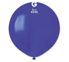 Gemar 19" Pack Of 25 Latex Balloons Blue #046