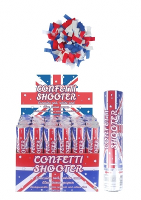 Union Jack Confetti Shooter 20cm