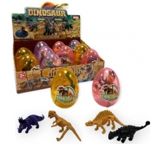 Dinosaur & Skeleton In Egg