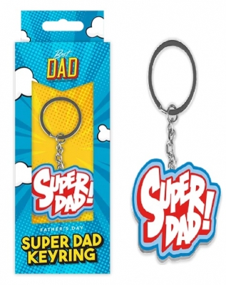 Super Dad Keyring