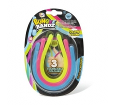 Glow Fidget Bungee Bandz 3 Pack