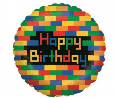 Birthday Blocks 18" Single Pack