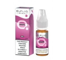 Elfliq E-liquid Grape 20mg 10ml x 10