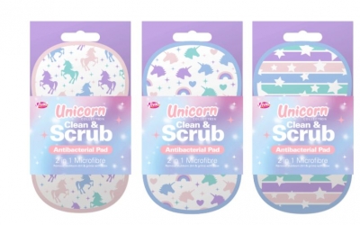 2 In 1 Antibacterial Scrubbing Pad