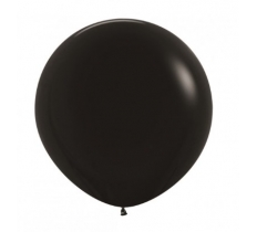 Sempertex 24" Black Latex Balloons 3 Pack