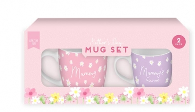 Mothers Day Mummy & Mini Mug Set