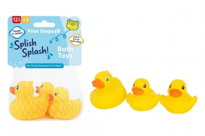 First Steps Vinyl Duck Family 3 Pack