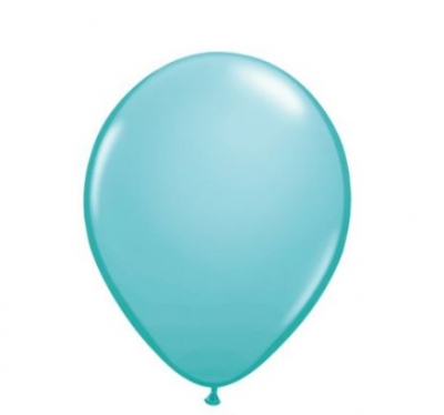 5" Qualatex Caribbean Blue 100 Pack Latex Balloons