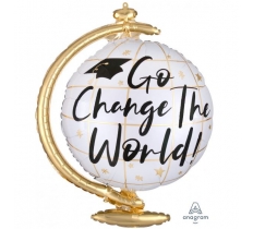 Change The World Globe Shape Balloon