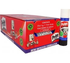 Original Pritt Glue Stick 11g Display x 25