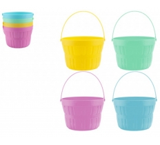 Plastic Easter Bucket 15cm